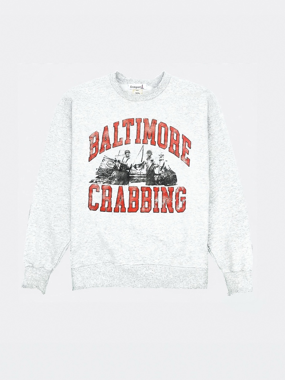 Firstport Baltimore Crabbing Crewneck